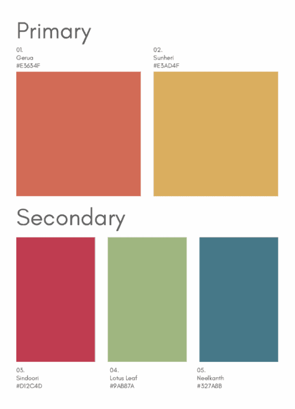 MyMahotsav Brand Colours