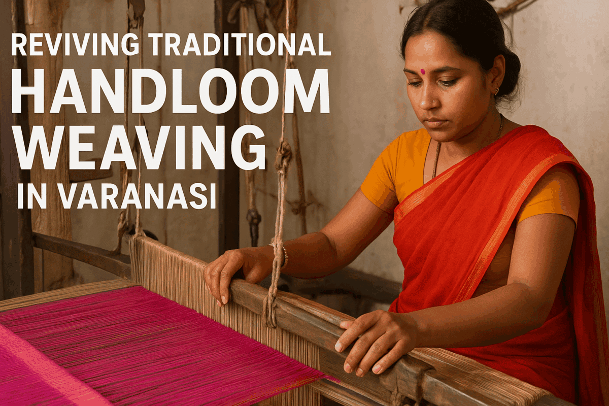 Reviving Traditional Handloom Weaving in Varanasi