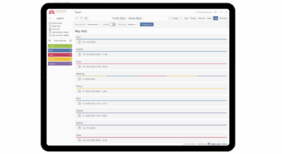 MyMahotsav Activity Calendar Tablet View